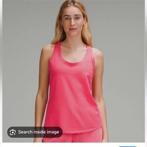 Lululemon Love Tank in Glaze Pink, Size 8